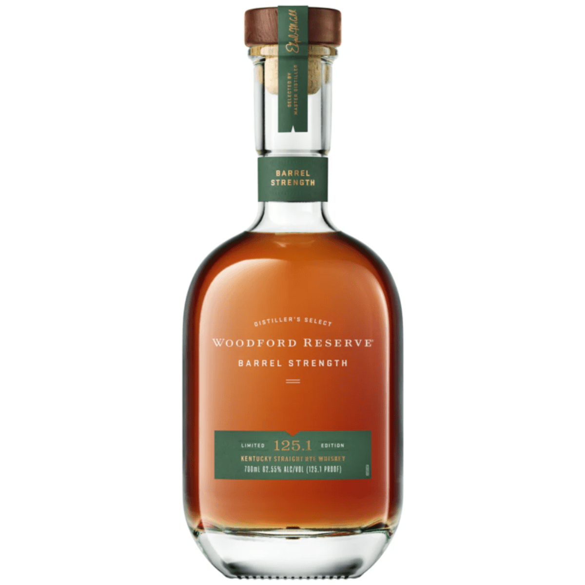 Woodford Reserve Barrel Strength Kentucky Straight Rye Whiskey 700ml