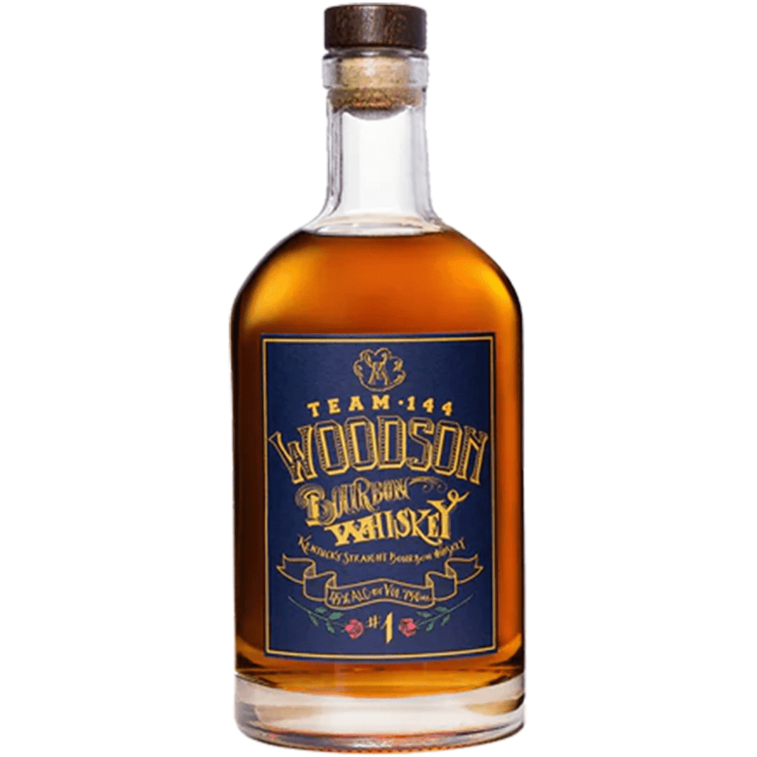 Woodson Whiskey Team 144 Michigan Commemorative Bottle 750ml - Shop Buzzed