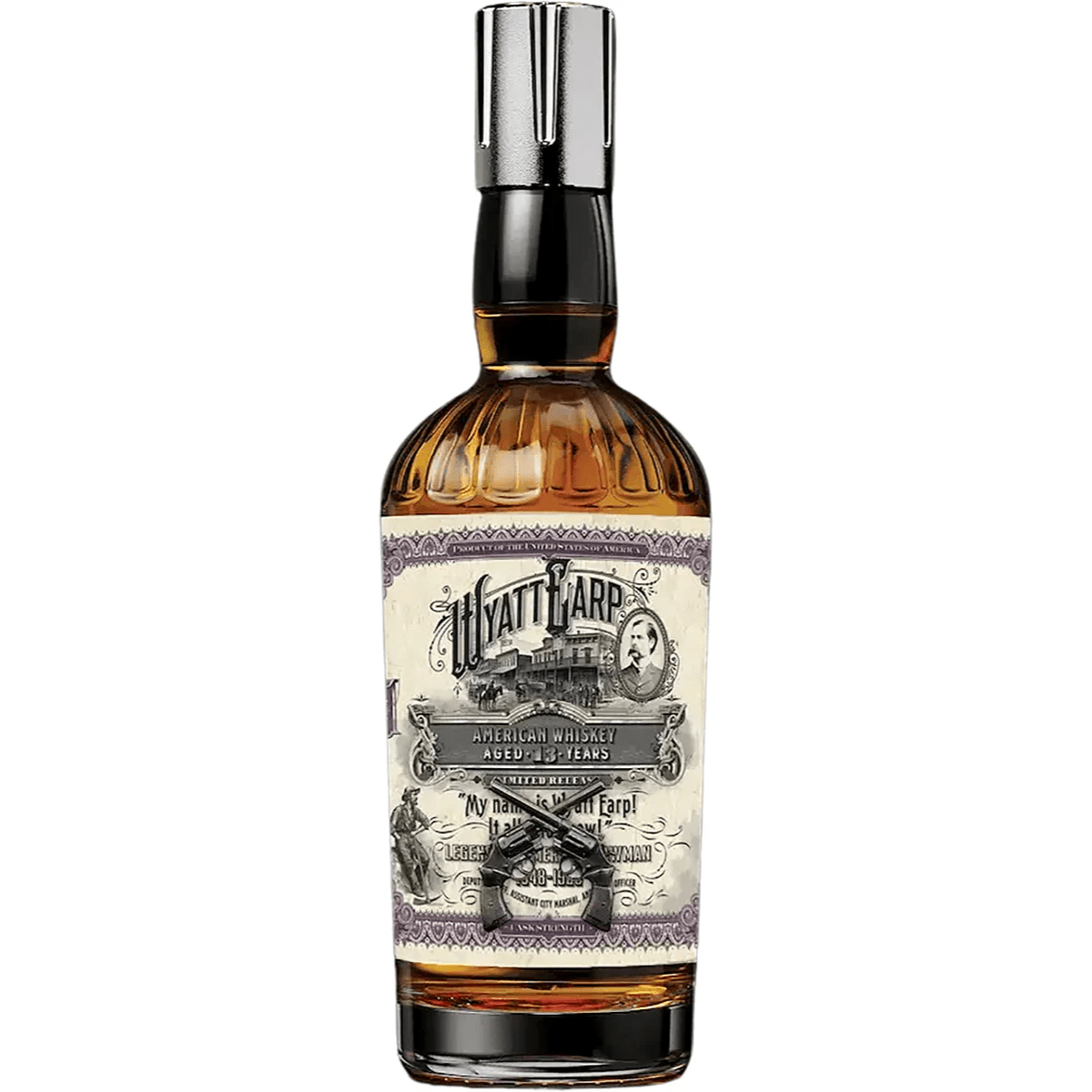 Wyatt Earp Hazmat American Whisky 13 year 750 ML