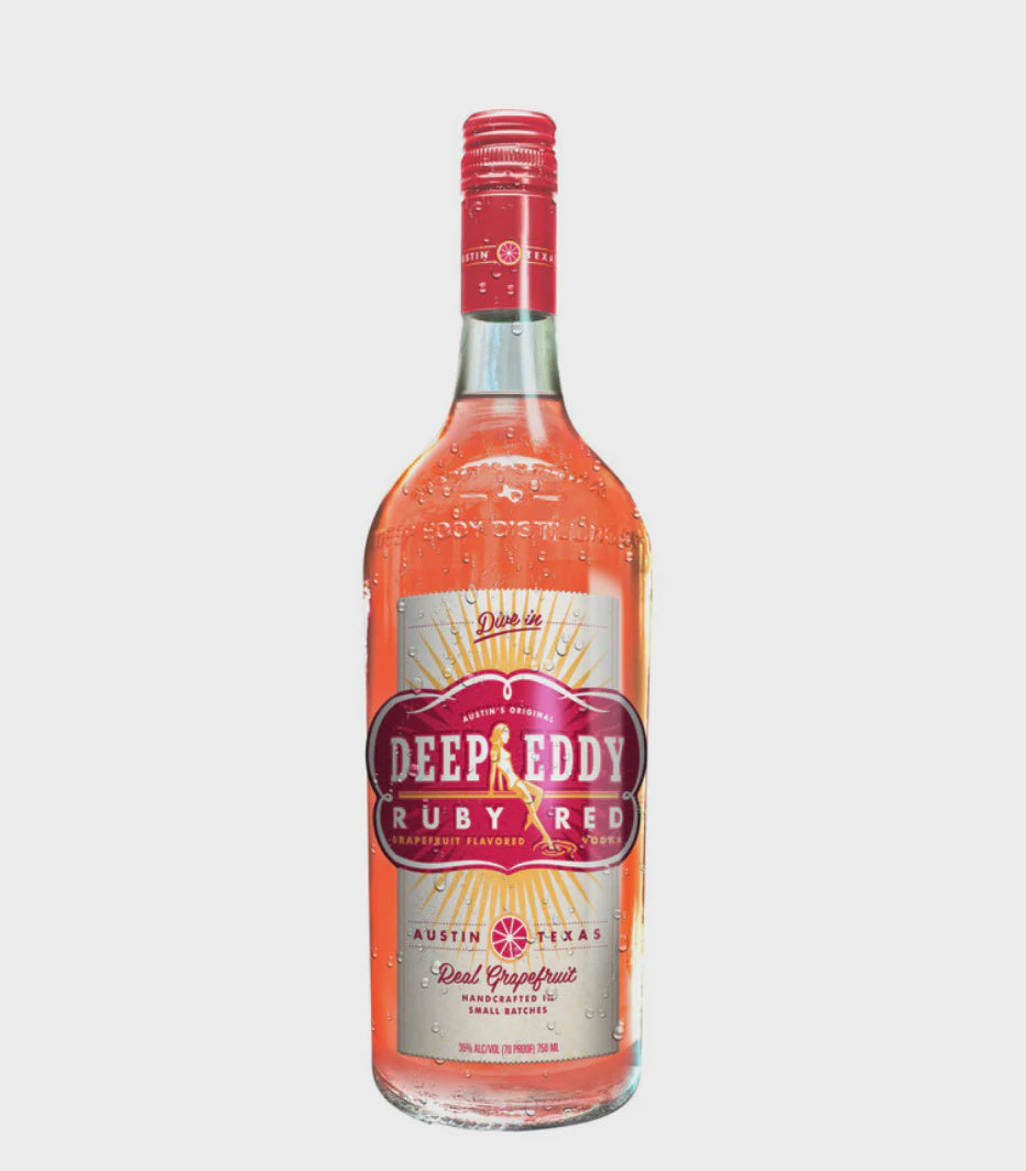Deep Eddy Ruby Red Grapefruit Vodka - 750ml Bottle