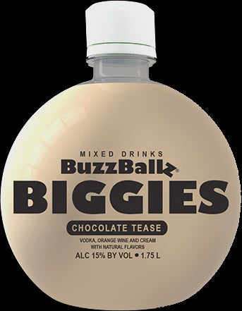 Buzzballz Biggie Chocolate Tease 1.75L
