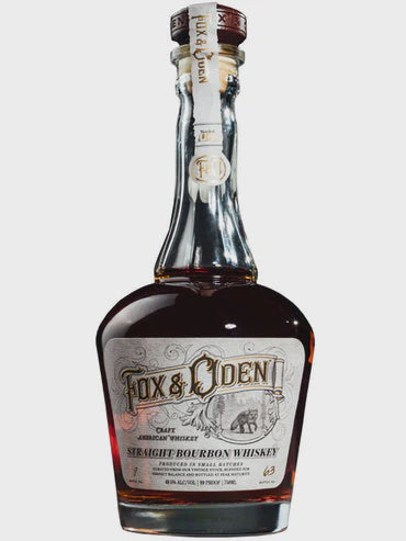 Fox & Oden Straight Bourbon Whiskey 750mL