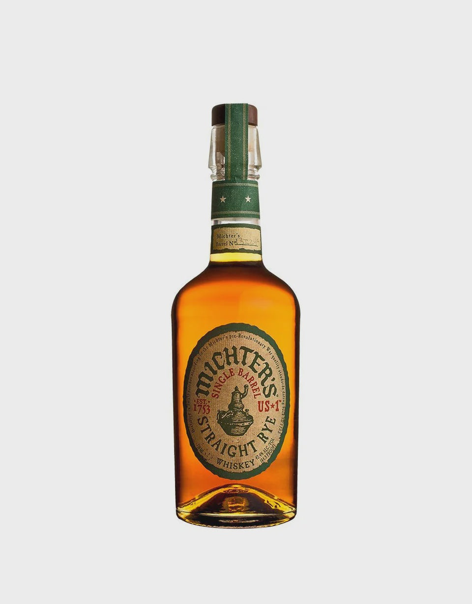 Michter's Straight Rye, Single Barrel Whiskey  750ml