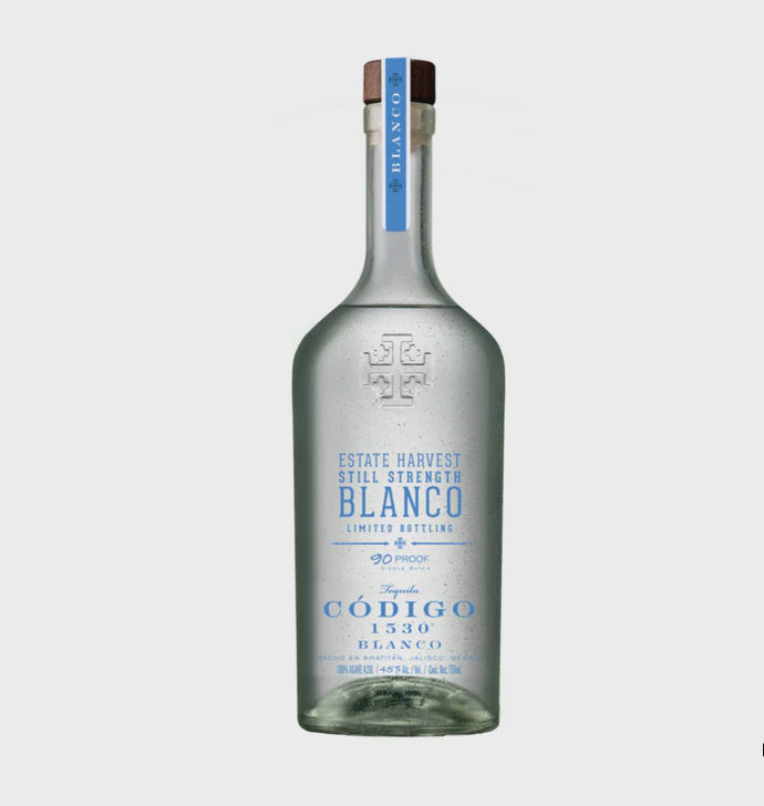 Código 1530 Codigo Estate Harvest Still Strength Blanco Tequila 750ml