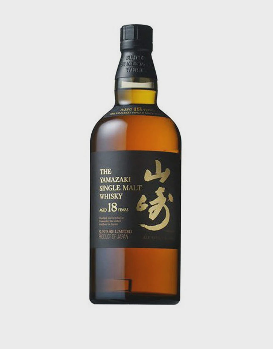 The Yamazaki 18 Year Single Malt Japanese Whisky 750ml