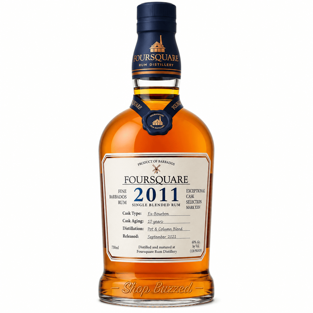 Foursquare Fine Barbados Exceptional Cask Selection Mark XXIV 2011 12 year 750 ML - Shop Buzzed