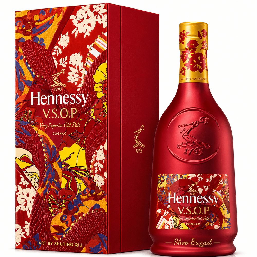 Hennessy V.S.O.P Lunar New Year 2025 by Shuting Qiu 750ml - Shop Buzzed