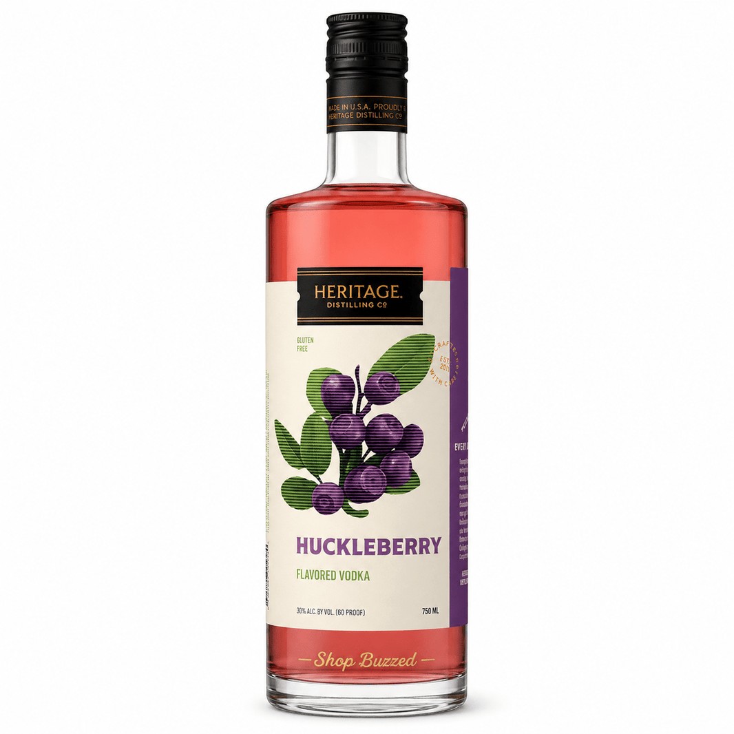 Heritage Distilling Co Huckleberry Vodka 750 ml - Shop Buzzed