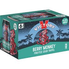 Victory Berry Monkey Fruited Sour Tripel 6pck 12oz cans