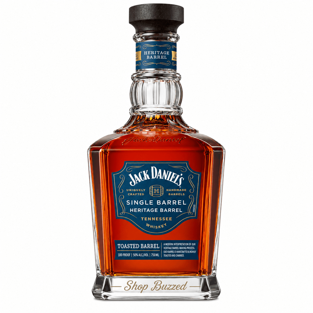 Jack Daniels Heritage Barrel Tennessee Whiskey 750ml - Shop Buzzed