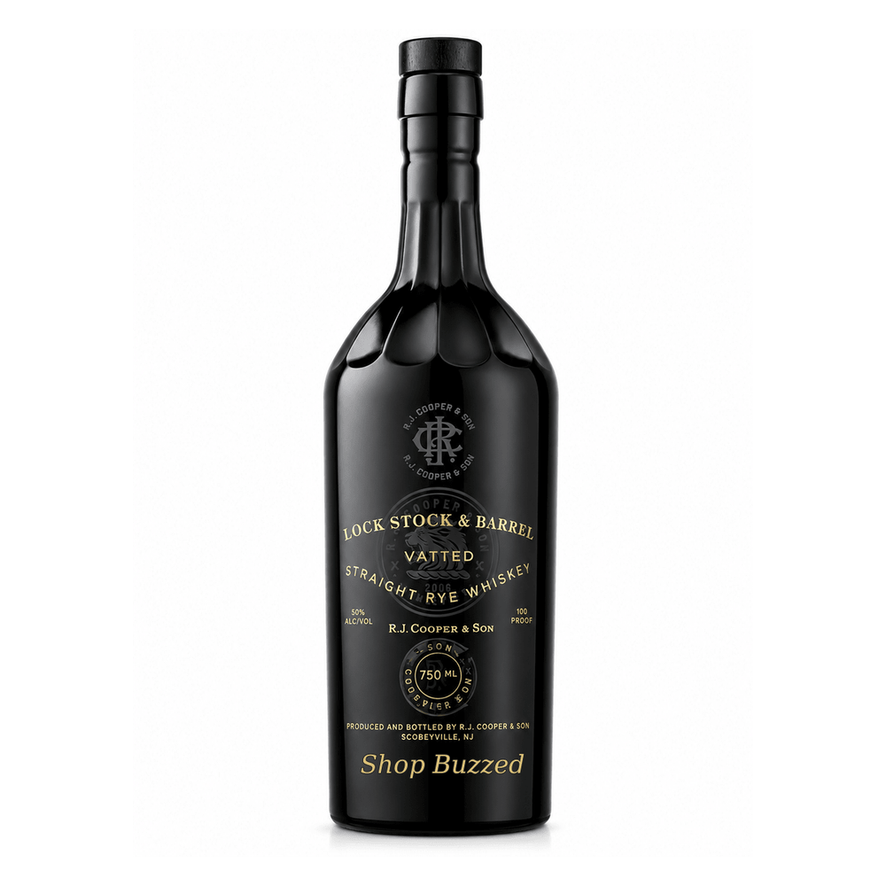 Lock Stock & Barrel Vatted Straight Rye Whiskey 750ml - Shop Buzzed