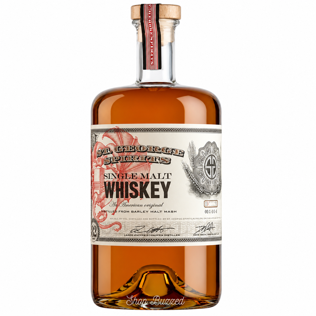 St. George Spirits American Single Malt Whiskey 750ml