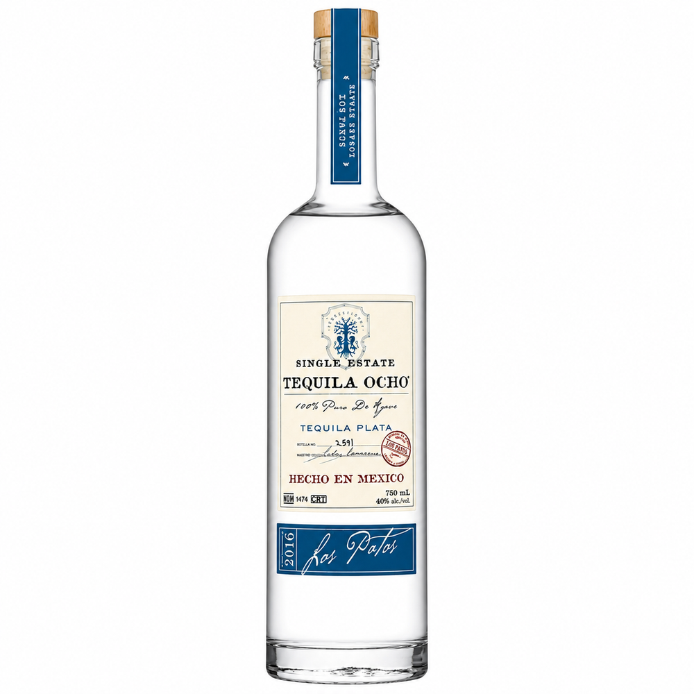 Tequila Ocho Plata 750 ml