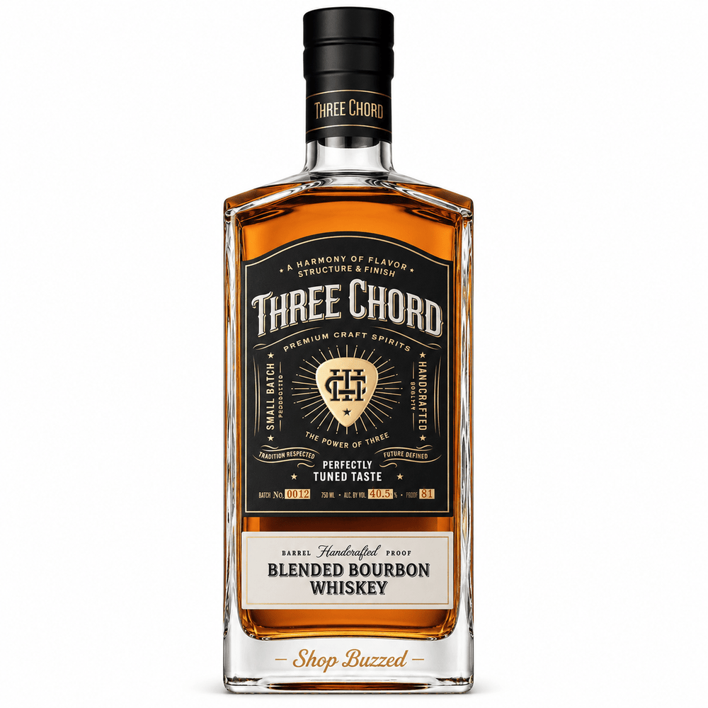 Three Chord Small Batch Blended Bourbon 750 ml - Shop Buzzed