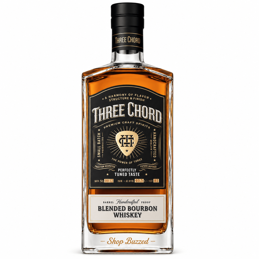Three Chord Small Batch Blended Bourbon 750 ml - Shop Buzzed
