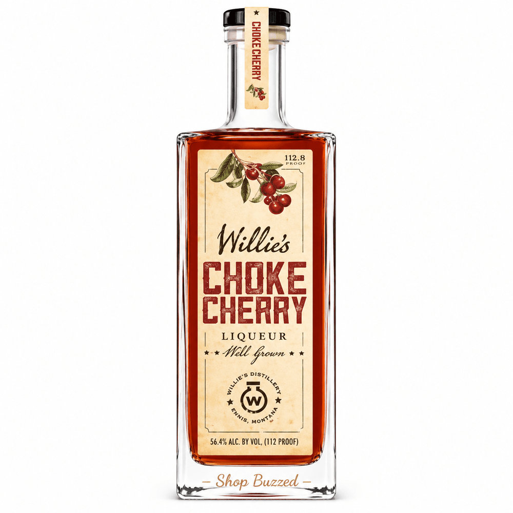Willie's Montana Choke Cherry 750ml - Shop Buzzed