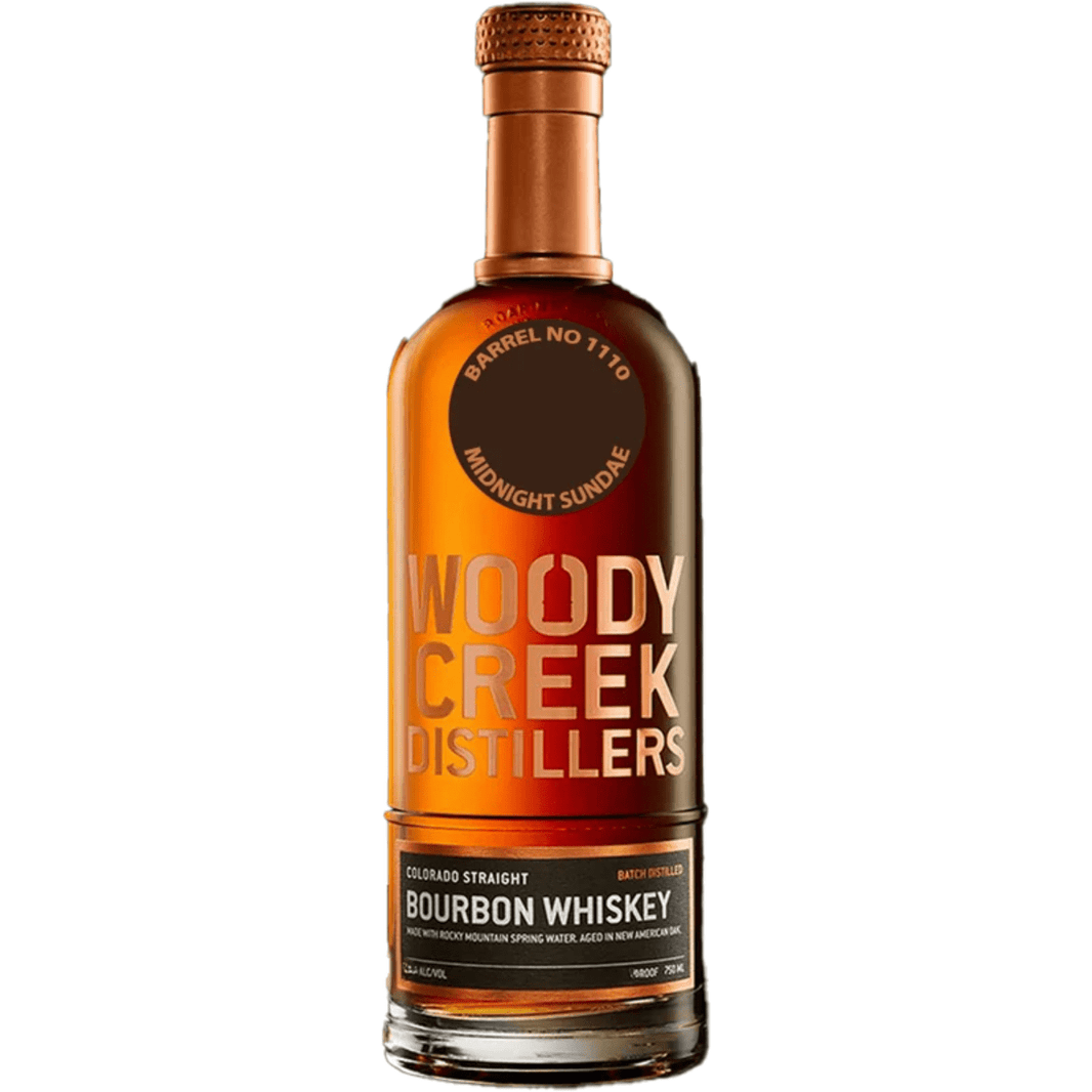 Woody Creek Distillers Straight Bourbon Midnight Sundae (Barrel 1110) 750ml - Shop Buzzed
